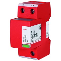 DEHN DBM1150 Lightning Current Arrester 35kA 120V 35mm DIN Rail 36mm W 73mm D 90mm H Thermoplastic IP20
