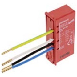 DEHN DCORL2P275SOIP Type-2 Surge Arrester 2-P 5kA 230VAC Thermoplastic Red IP65