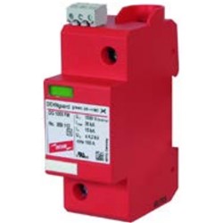 DEHN DG1000FM Type-2 Surge Arrester 1-P 15kA 830VAC 35mm DIN Rail Thermoplastic IP20