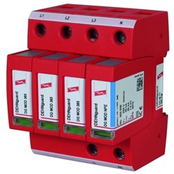 DEHN DGMTT385FM Surge Arrester 20kA 230/400V 35mm DIN Rail Thermoplastic IP20
