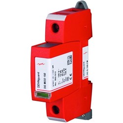 DEHN DGS150FM Surge Arrester With CO Guard 1-P 15kA 120V 35mm DIN Rail Thermoplastic IP20