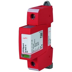DEHN DGS75VAFM Surge Arrester 10kA 60V 35mm DIN Rail Mount Thermoplastic IP20
