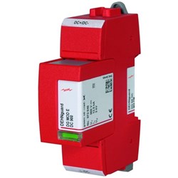 DEHN DGSEDC900FM Surge Arrester 12.5kA 750V 35mm DIN Rail Mount Thermoplastic IP20