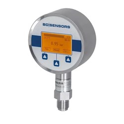 BD Sensors DM01-A21 Battery Powered Digital Pressure Gauge 316L Stainless Steel