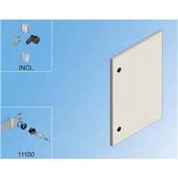 Elsteel DO10990 Enclosure Door 1000W 600H 1.5mm Thick Mild Steel RAL7032 Grey