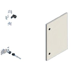 Elsteel DO23770 Enclosure Door 800W 200H 1.5mm Thick Mild Steel RAL7032 Grey