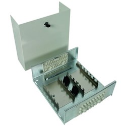DEHN DPGLSA120P Enclosure Sheet Steel 330W 350H 130D RAL9016 White IP40
