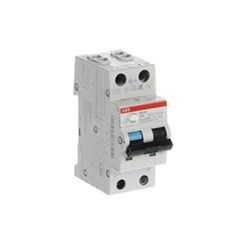 ABB DS201C20A30 Residual Current Circuit Breaker with Overcurrent Protection 6 kA 2-P 30mA 20A C-Curve TypeA IP40
