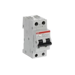 ABB DS201MC16A300 Residual Current Circuit Breaker with Overcurrent Protection 10 kA 2-P 300mA 16A C-Curve TypeA IP40