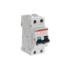 ABB DS201MC32F30 Residual Current Circuit Breaker with Overcurrent Protection 10 kA 2-P 30mA 32A C-Curve Type F IP40