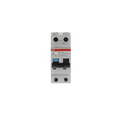 ABB DS201MC6APR30 Residual Current Circuit Breaker with Overcurrent Protection 10 kA 2-P 30mA 6A C-Curve TypeA IP40