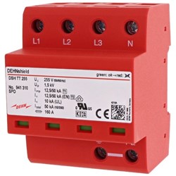 DEHN DSHTT255 Type-1+2 Combined Lightning Current and Surge Arrester 3 PH