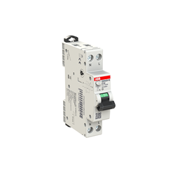 ABB DSN201EC32A30 RESIDUAL CURRENT CIRCUIT BREAKER WITH OVERCURRENT PROTECTION 6 KA 1P+N-P 30MA 32A C-CURVE TYPEA IP20