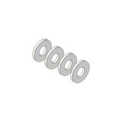 IPD DWA21000 Disc Washer 10mm Diameter Set of 4