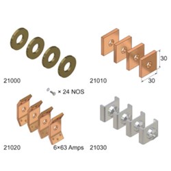 Elsteel TOS21012 Tap-Off-Set 10mm Copper Set of 4