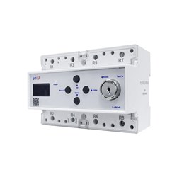 IPD E-PRO41 EMERGENCY LIGHTING TEST SWITCH, 20A 4N/C, 240VAC 0.96"OLED, DIN MOUNT, KEY-OPERATED