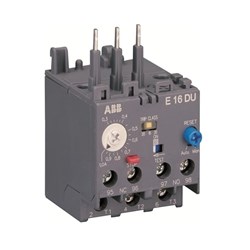 ABB E16DU-1.0 Electronic Overload Relay 0.3-1A 690VAC 4A Fuse Type gG