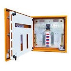 IPD E43A36T250 Distribution Board 36-P IP43 RAL 2000 Orange Mild Steel LBS 250A 800mm H x 600mm W x 200mm D