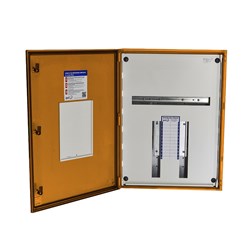 IPD E43A84N Distribution Board 84-P IP43 RAL 2000 Orange Mild Steel 1200mm H x 600mm W x 200mm D