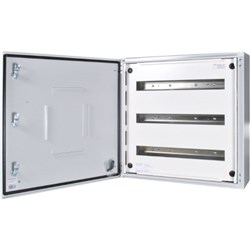 IPD E43AXT4250 Distribution Board IP43 RAL 2000 Orange Mild Steel MCCB 250A 400mm H x 600mm W x 200mm D