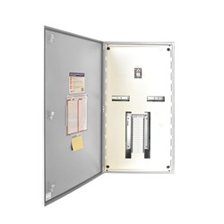 IPD E43L24D400 Distribution Board 24-P IP43 RAL 7035 Grey Mild Steel Non-Auto MCCB 400A 1400mm H x 600mm W x 200mm D