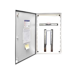IPD E65L24XT4250 Distribution Board 24-P IP65 RAL 7035 Grey Mild Steel MCCB 250A 800mm H x 600mm W x 200mm D