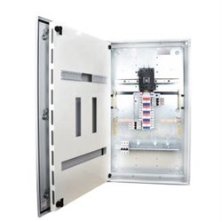 IPD E65L96T250 Distribution Board 96-P IP65 Grey Mild Steel Load Break 250A 1400mm H x 600mm W x 200mm D