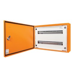IPD E65LXT4250 Distribution Board IP65 RAL 7035 Grey Mild Steel MCCB 250A 400mm H x 600mm W x 200mm D