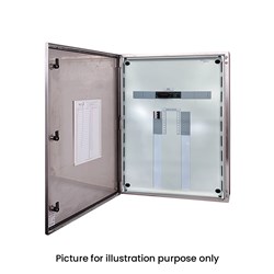 IPD E66S48T250 Distribution Board 48-P IP66 Stainless Steel LBS 250A 1000mm H x 600mm W x 200mm D