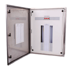 IPD E66S48T250U Distribution Board 48-P IP66 316 Stainless Steel Load Break 250A Universal 1000mm H x 600mm W x 200mm D