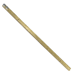 IPD EB72 72 Way Earth Bar 165 A 10 x 20sq-mm 570mm L Bar