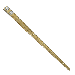 IPD EB84 84 Way Earth Bar 165 A 10 x 20sq-mm 654mm L Bar