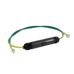 Novaris EC100-350 Earth Clamp 100kA 350VDC 10sq-mm Flying Leads 30mm W 100mm H IP65