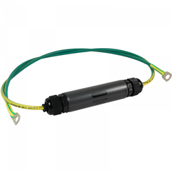 Novaris EC20-90 Earth Clamp 20kA 90VDC 6sq-mm Flying Leads 20mm W 60mm H IP65