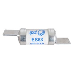 IPD ES63 Unit Fuse-Link 63A 415VAC Clip-In BS88 Fuse 80kA gG gM