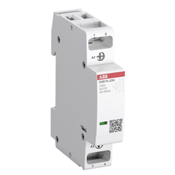 ABB ESB1611N06 Installation Contactor 2P 16A 0.9kW 250VAC Screw DIN Rail Mount