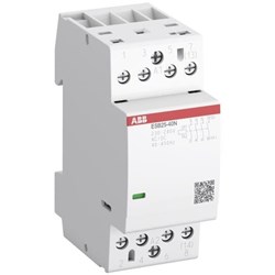 ABB ESB2504N01 Installation Contactor 4P 25A 0.9kW 400VAC Screw DIN Rail Mount