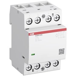 ABB ESB4022N01 Installation Contactor 4P 40A 3.7kW 400VAC Screw DIN Rail Mount