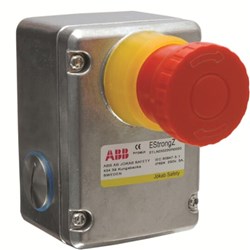 ABB ESTRONGZ Emergency Stop Stainless Steel
