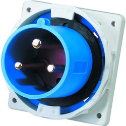 IPD EU67PP3125 Straight Panel Mounted Panel Mount 3 125A 230VAC/DC IP67