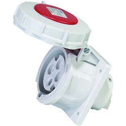 IPD EU67RS432 Panel Mount Socket Panel Mount 4 32A 400VAC/DC IP67 For: Refrigeration