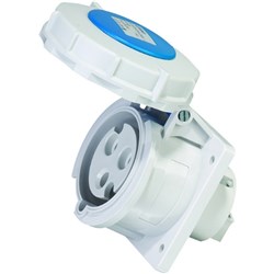 IPD EU67S316 Straight Panel Mounted Panel Mount 3 16A 230VAC/DC IP67