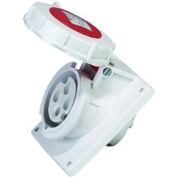 IPD EU67SA532 Angle Panel Mount Panel Mount 5 32A 400VAC/DC IP67