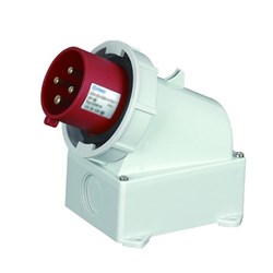 IPD EU67WP416 Appliance Inlet Wall Mount 4 16A 400VAC/DC IP67