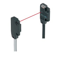 Panasonic EX-13A Ultra-slim Photoelectric Sensor 12-24VDC 500mm Sensing NPN-Output