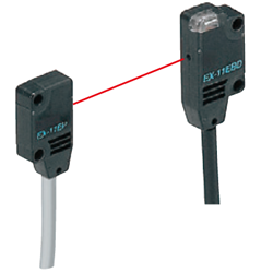 Panasonic EX-13EA Ultra-slim Photoelectric Sensor 12-24VDC 500mm Sensing NPN-Output