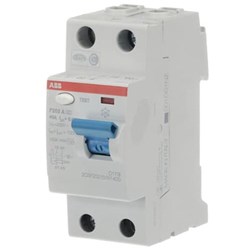 ABB F202A40/0.03 Residual Current Circuit Breaker 2-P 40A 10 kA 30mA TypeA
