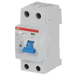 ABB F202B25/0.03 Residual Current Circuit Breaker 2-P 25A 10 kA 30mA Type B