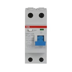 ABB F202F63/0.03 Residual Current Circuit Breaker 2-P 63A 10 kA Type F