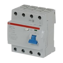 ABB F204A100/0.03 Residual Current Circuit Breaker 4-P 100A 10 kA TypeA